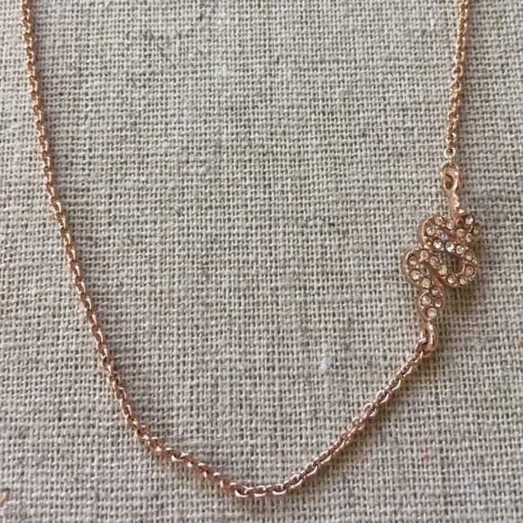 Stella & Dot | Delicate Dainty Rose Gold Sidewinder Snake Necklace Retir… - Picture 10 of 12
